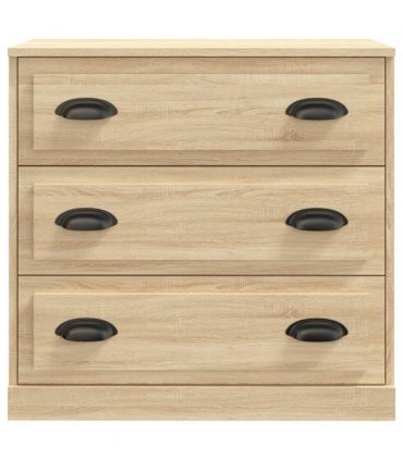 vidaXL Sideboard Sonoma Oak 70x35.5x67.5 cm Engineered Wood — V0672039024
