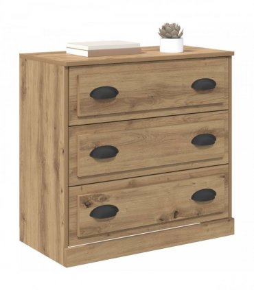 vidaXL Sideboard Artisan Oak 70 x 35.5 x 67.5 cm Engineered Wood