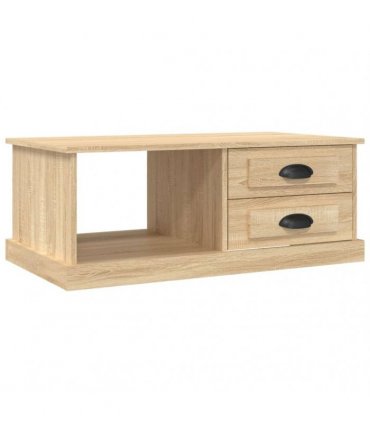 vidaXL Coffee Table Sonoma Oak 90x50x35 cm Engineered Wood