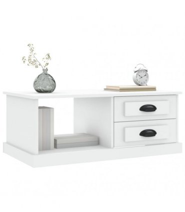 vidaXL Coffee Table White 90x50x35 cm Engineered Wood