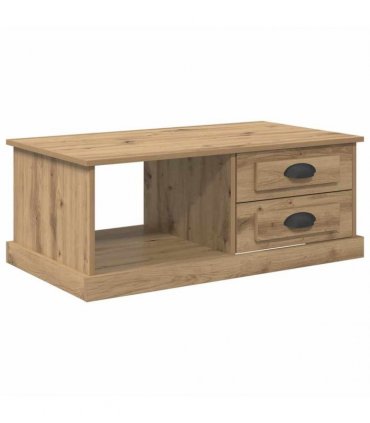 vidaXL Coffee Table Artisan Oak 90 x 50 x 35 cm Engineered Wood — V0672039042