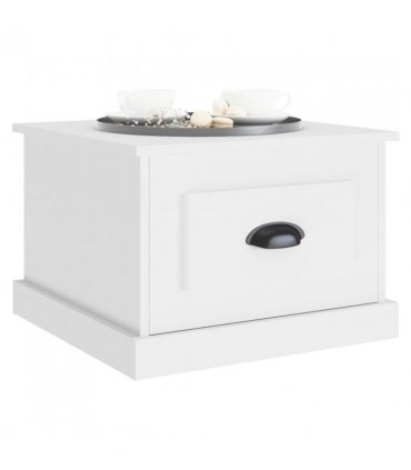 vidaXL Coffee Table White 50x50x35 cm Engineered Wood