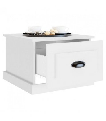 vidaXL Coffee Table White 50x50x35 cm Engineered Wood