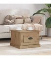 vidaXL Coffee Table Artisan Oak 50 x 50 x 35 cm Engineered Wood — V0672039045