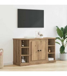 vidaXL Sideboard Artisan Oak 100 x 35.5 x 60 cm Engineered Wood