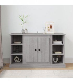 vidaXL Sideboard Grey Sonoma 100x35.5x60 cm Engineered Wood
