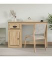 vidaXL Desk with Drawer Sonoma Oak 115x50x75 cm Engineered Wood
