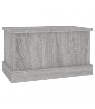 vidaXL Storage Box Grey Sonoma 50x30x28 cm Engineered Wood