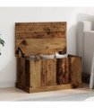vidaXL Storage Box Old Wood 70x40x38 cm Engineered Wood