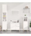 vidaXL Bathroom Cabinet White 30x30x100 cm Engineered Wood