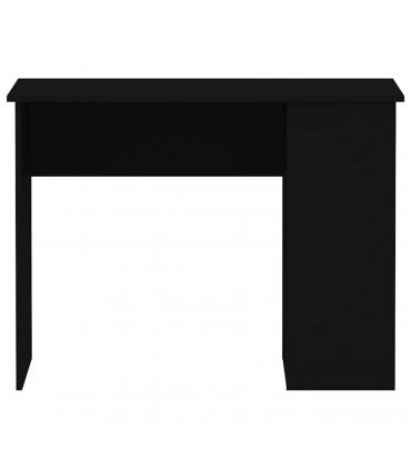 vidaXL Desk Black 100x55x75 Engineered Wood