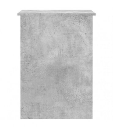 vidaXL Desk Concrete Grey 100x55x75 Engineered Wood