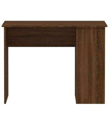 vidaXL Desk Brown Oak 100x55x75 cm Engineered Wood