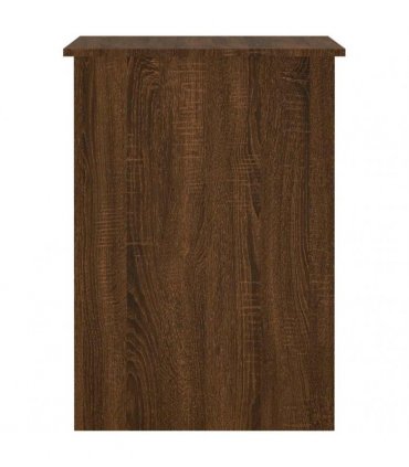 vidaXL Desk Brown Oak 100x55x75 cm Engineered Wood
