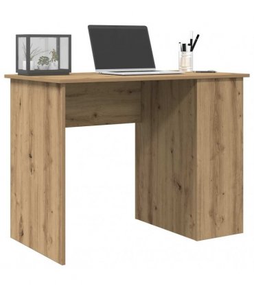 vidaXL Desk Artisan Oak 100x55x75 cm Engineered Wood