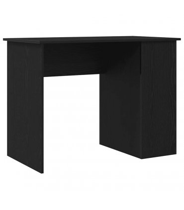 vidaXL Desk Black Oak 100x55x75 cm Engineered Wood
