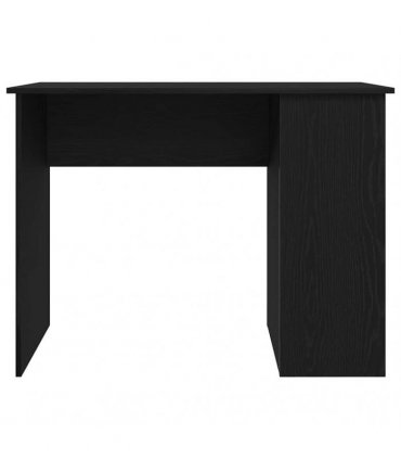 vidaXL Desk Black Oak 100x55x75 cm Engineered Wood