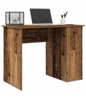 vidaXL Desk Old Wood 100x55x75 cm Engineered Wood