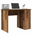 vidaXL Desk Old Wood 100x55x75 cm Engineered Wood