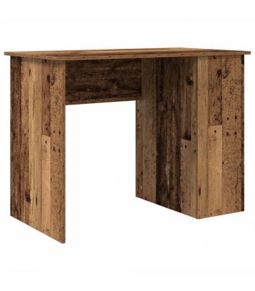 vidaXL Desk Old Wood 100x55x75 cm Engineered Wood