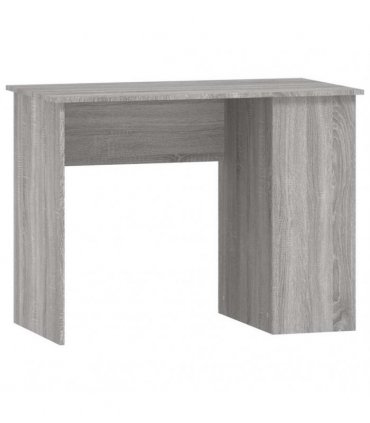 vidaXL Desk Grey Sonoma 100x55x75 cm Engineered Wood