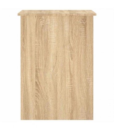 vidaXL Desk Sonoma Oak 100x55x75 cm Engineered Wood