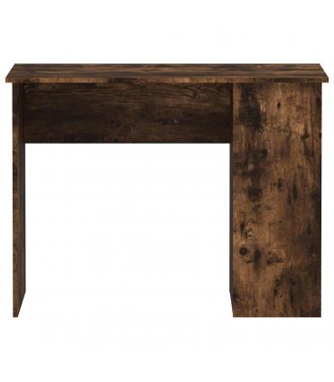 vidaXL Desk Smoked Oak 100x55x75 cm Engineered Wood