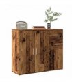 vidaXL Sideboard Old Wood 91x29.5x75 cm Engineered Wood
