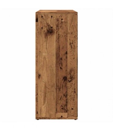 vidaXL Sideboard Old Wood 91x29.5x75 cm Engineered Wood