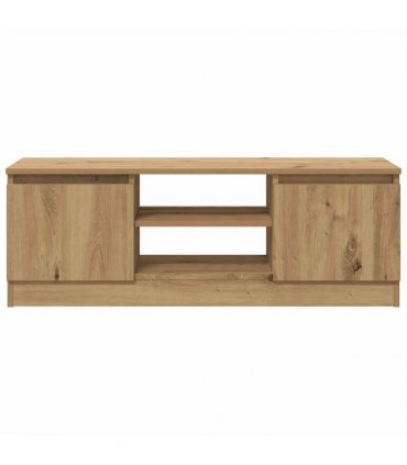vidaXL TV Cabinet Artisan Oak 102x30x36 cm Engineered Wood