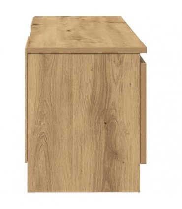 vidaXL TV Cabinet Artisan Oak 102x30x36 cm Engineered Wood