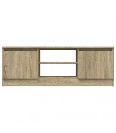 vidaXL TV Cabinet with Door Sonoma Oak 102x30x36 cm