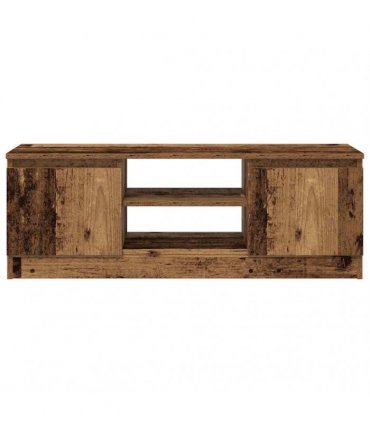 vidaXL TV Cabinet Old Wood 102x30x36 cm Engineered Wood