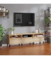 vidaXL TV Cabinet Sonoma Oak 150x30x44.5 cm Engineered Wood — V0672039618