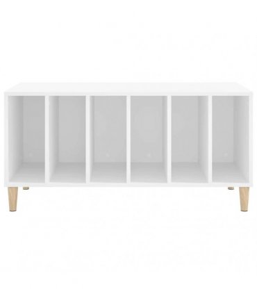 vidaXL Record Cabinet | White | Engineered wood | 100x38x48 cm | Record Cabinet