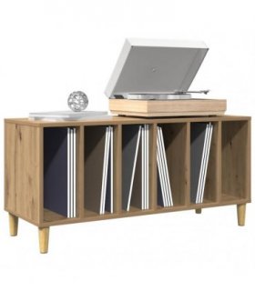 vidaXL Record Cabinet Artisan Oak 100x38x48 cm Engineered Wood