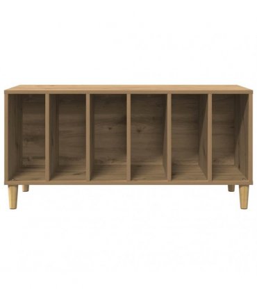 vidaXL Record Cabinet Artisan Oak 100x38x48 cm Engineered Wood
