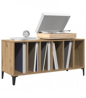 vidaXL Record Cabinet Artisan Oak 100x38x48 cm Engineered Wood — V0672039689