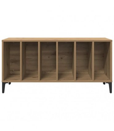 vidaXL Record Cabinet Artisan Oak 100x38x48 cm Engineered Wood — V0672039689