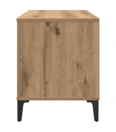 vidaXL Record Cabinet Artisan Oak 100x38x48 cm Engineered Wood — V0672039689