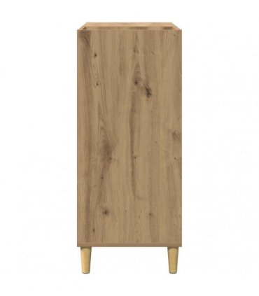 vidaXL Record Cabinet Artisan Oak 84.5x38x89 cm Engineered Wood