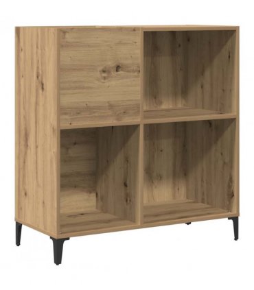 vidaXL Record Cabinet Artisan Oak 84.5x38x89 cm Engineered Wood — V0672039710