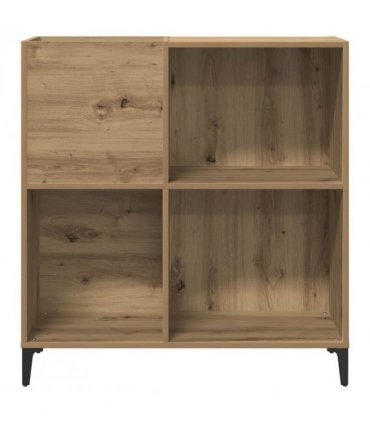 vidaXL Record Cabinet Artisan Oak 84.5x38x89 cm Engineered Wood — V0672039710