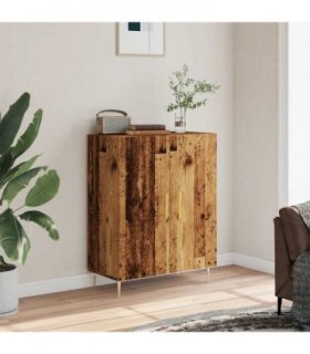 vidaXL Sideboard Old Wood 69.5x34x90 cm Engineered Wood