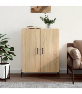 vidaXL Sideboard Sonoma Oak 69.5x34x90 cm Engineered Wood — V0672039735
