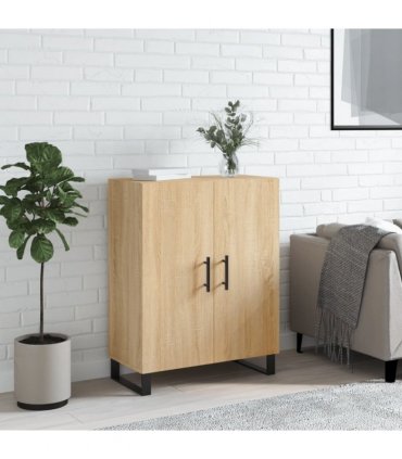 vidaXL Sideboard Sonoma Oak 69.5x34x90 cm Engineered Wood — V0672039749