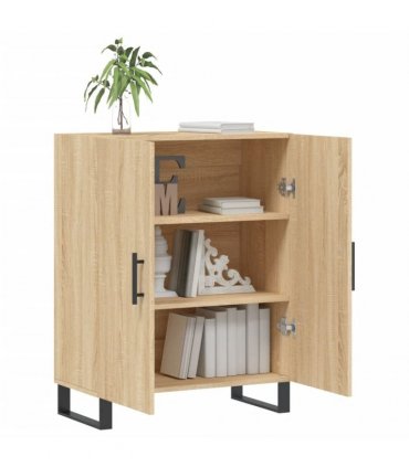 vidaXL Sideboard Sonoma Oak 69.5x34x90 cm Engineered Wood — V0672039749