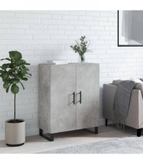vidaXL Sideboard Concrete Grey 69.5x34x90 cm Engineered Wood — V0672039751