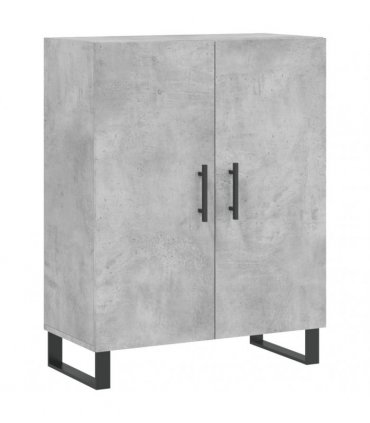 vidaXL Sideboard Concrete Grey 69.5x34x90 cm Engineered Wood — V0672039751