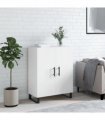 vidaXL Sideboard White 69.5x34x90 cm Engineered Wood — V0672039752